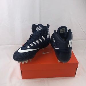 Nike Force Savage Pro Football Cleats Navy Cleats